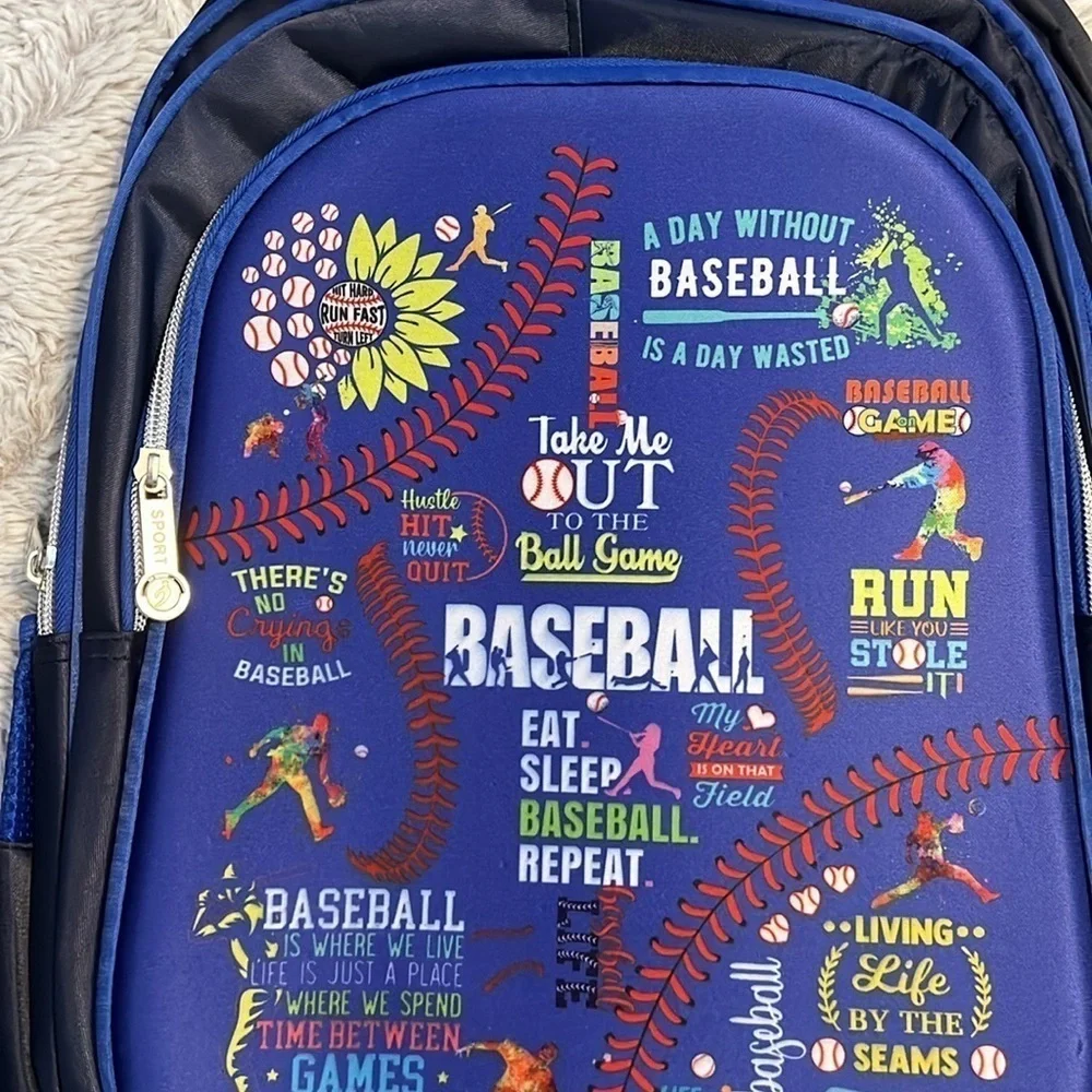 New Baseball Bookbag